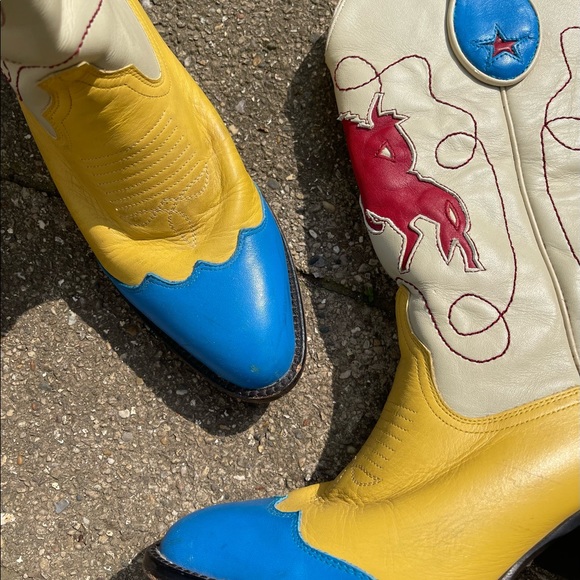 vintage cowboy boots - Picture 5 of 5